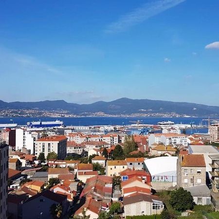 Piso MiraCíes- Wifi- Parking- Vistas Ría de Vigo Apartamento Exterior foto